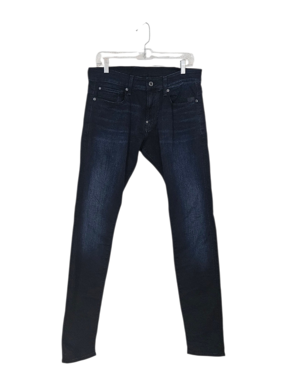 G-Star Raw Dark Blue Revend Skinny Jeans 33x34 - Picture 4 of 16